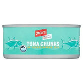 Jack's Tuna Chunks in Sunflower Oil 145g ( Case of 12)  Adomoo